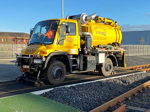 Railway Drainage Unimog RRV