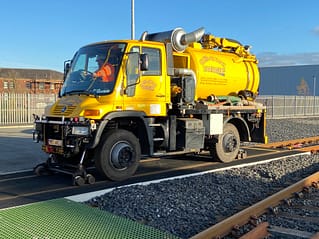 Railway Drainage Unimog RRV